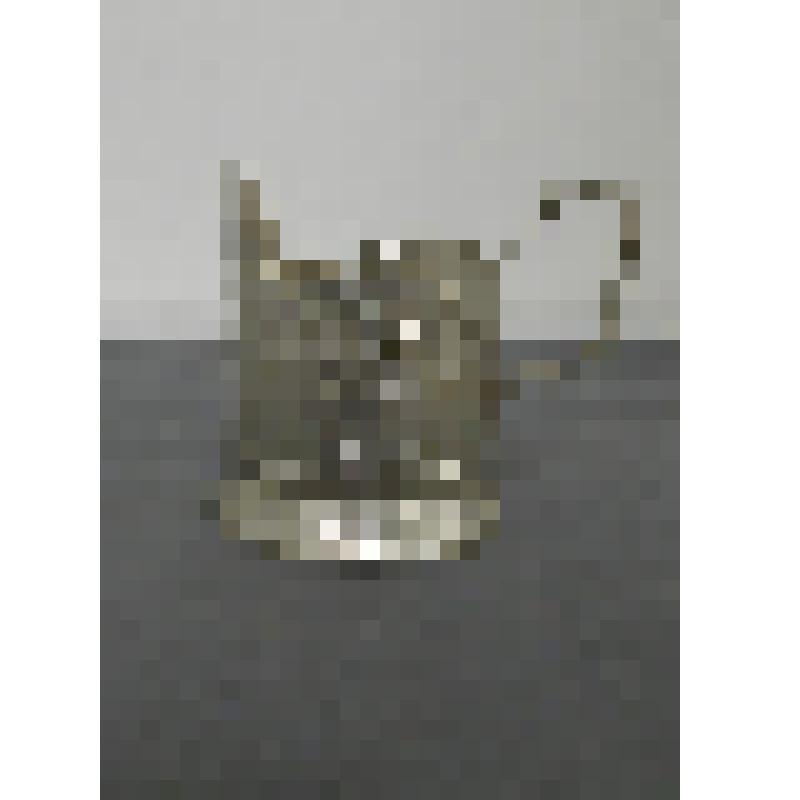 Посуда. Подстаканник металлический  с изображением  парусника, волн  и облаков