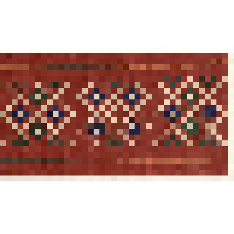 Зарисовка образца Сапожковского ткачества. Из альбома зарисовок «Сапожковское ткачество»