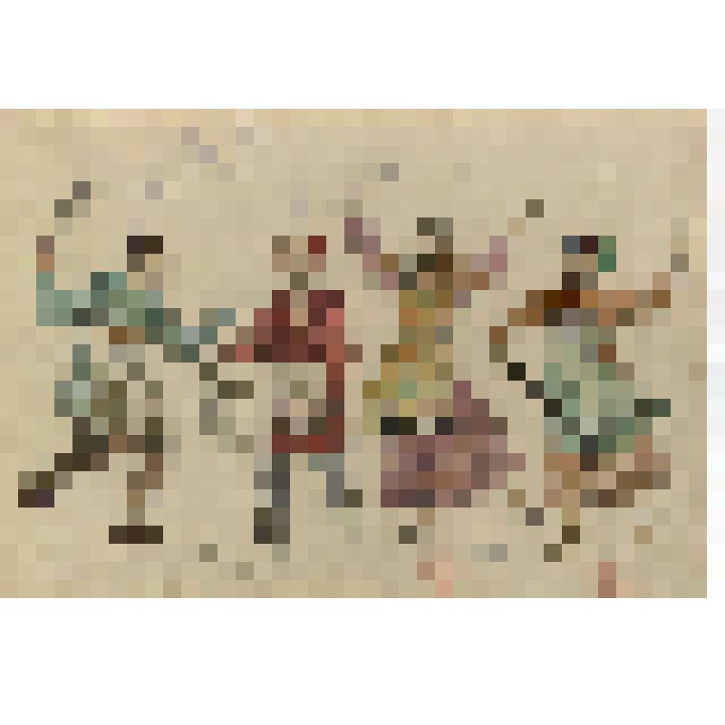 Эскизы костюмов. Повара и поварихи. "Шурале". Яруллин Ф.; 1955, балетм. Якобсон Л.В., худ. Мильчин Л.И., худ. по костюмам Птушко А
