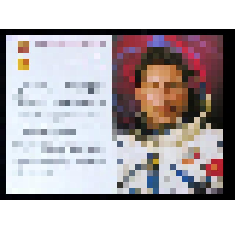 Фотооткрытка набора "Летчики-космонавты СССР" с фотографией Героя Советского Союза Ляхова Владимира Афанасьевича