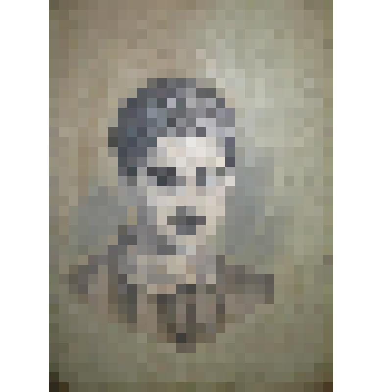 Картина. Портрет Зои Космодемьянской