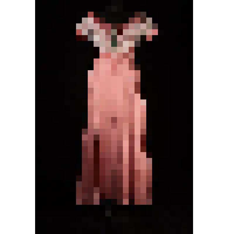 Костюм Е.В. Головлевой к партии Флоры. Платье. "Травиата". Верди Дж.; 1996, реж. Васильев В.В., худ. Бархин С.М., худ. по костюмам Маклакова Э.П