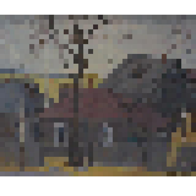 На окраине города. Картина