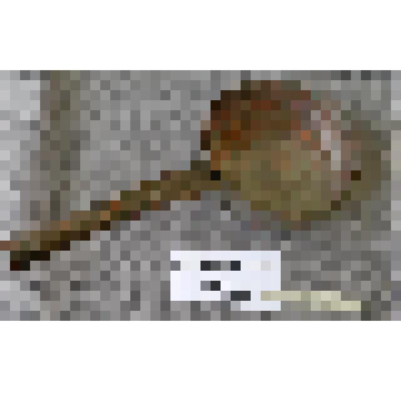 Ковш с кованой орнаментированной ручкой