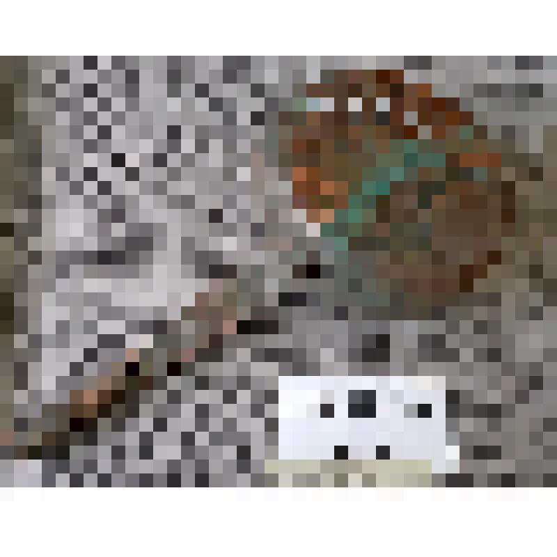 Ковш с кованой орнаментированной ручкой