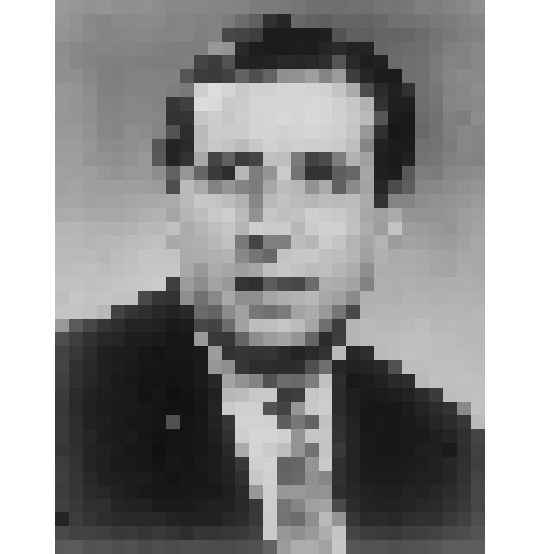 Негатив. Бабаджанян А.А. - советский армянский композитор. Фотопортрет