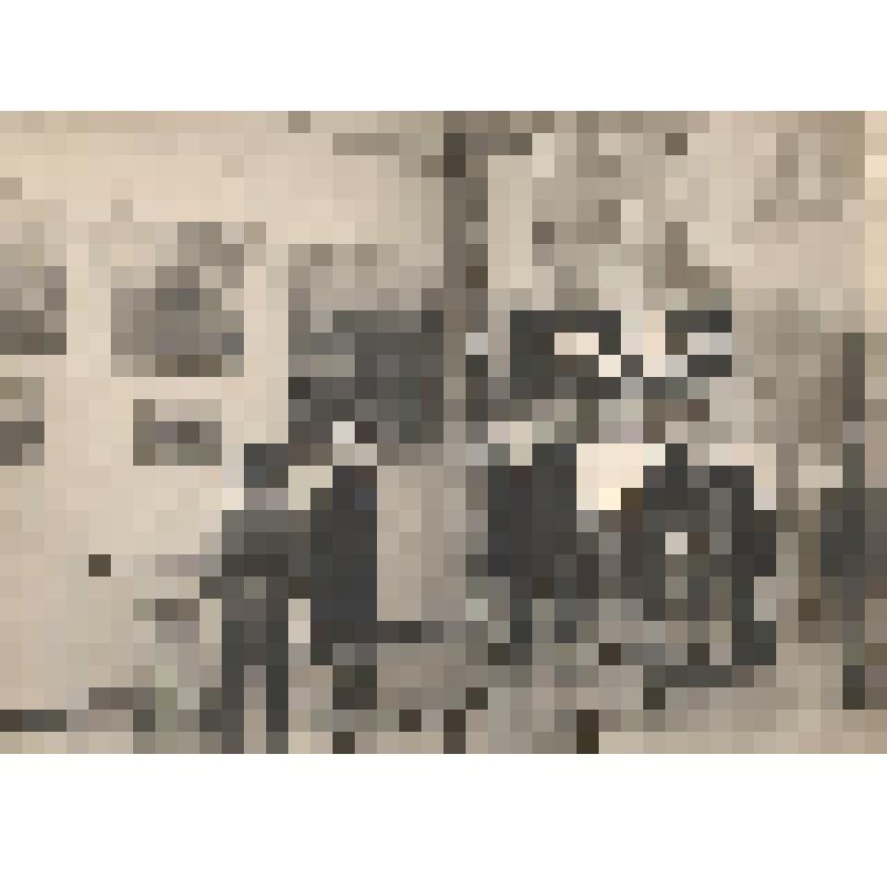 Ф/чб. Зал выставки картин Я.Вебера в Энгельсском краеведческом музее. Энгельс. 1970-е