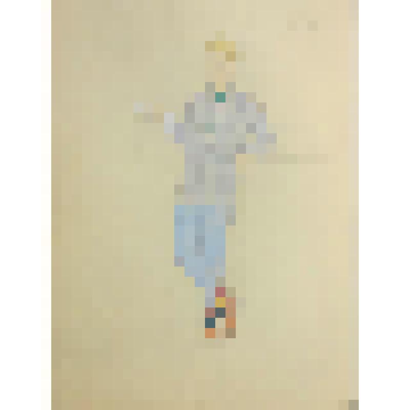 Эскиз костюма. "Эдуард Ларисов". "Маленькая студентка" (Режиссер О.Барсегян). Львов, Государственный театр юного зрителя им. М. Горького