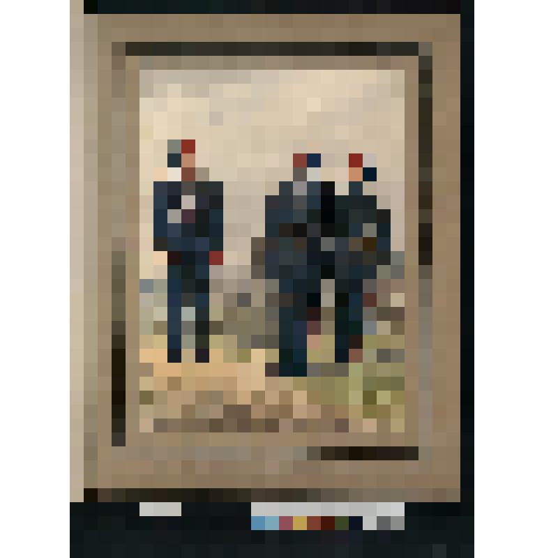 Капитан и фейерверкер в гвардейской конной артиллерии Турецких войск