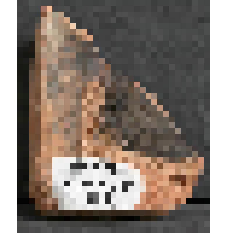 Изразец печной стенной расписной. Фрагмент: правый верхний угол