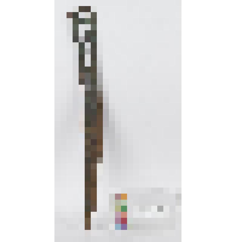 Нож медный с продольной петлей с поперечной перемычкой в верхней части и четырьмя, образующими 2 треугольника - в средней и нижней