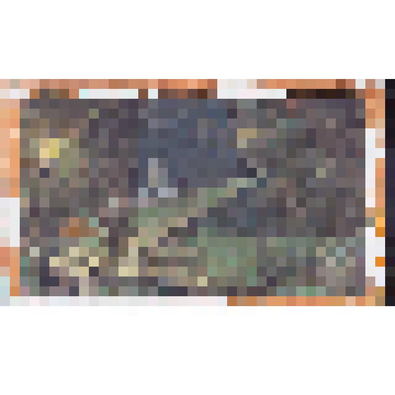 Эскиз декорации. Набережная. "Униженные и оскорбленные" (Пост. 1961 г.). Латвия, Государственный театр юного зрителя имени Ленинского комсомола