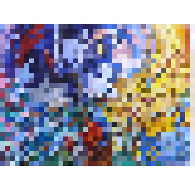 Эскиз "Фантазии на тему декораций" к спектаклю "Волшебная флейта" (непошедший вариант)