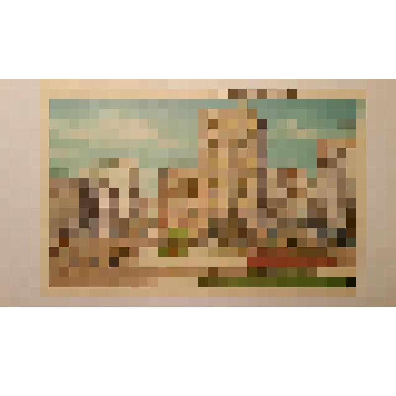 Кливленд, штат Огайо. Центральная площадь и Терминал Тауэр ночью. На обороте - вид западной стороны площади. Общие виды города. Издатель не указан