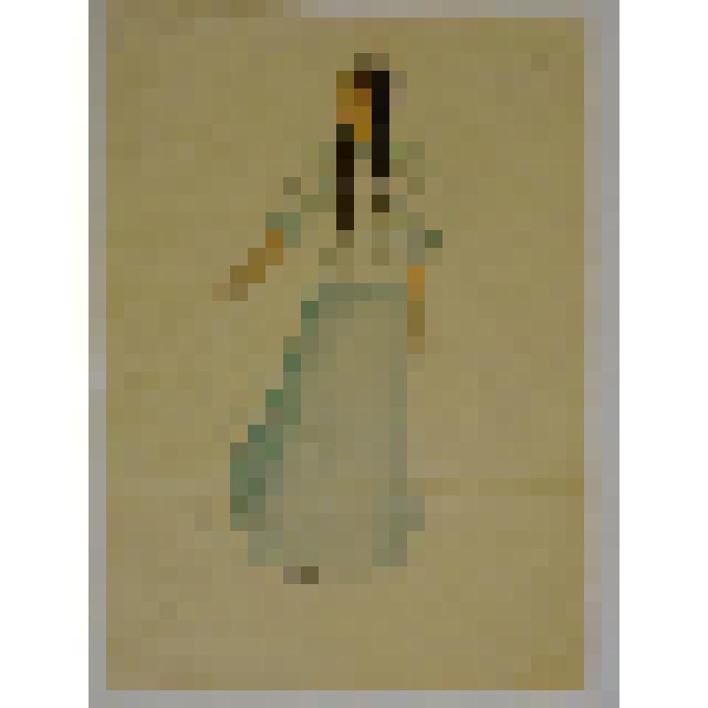 Эскиз женского костюма. Нателла. "Честь" (Пост. 1938 г. Реж.-пост.: Тункель А.В.). Саратов, Саратовский государственный драматический театр им. К. Маркса