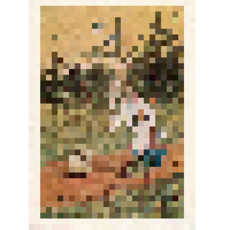 Открытка "Иллюстрации к русской народной сказке "Колобок"