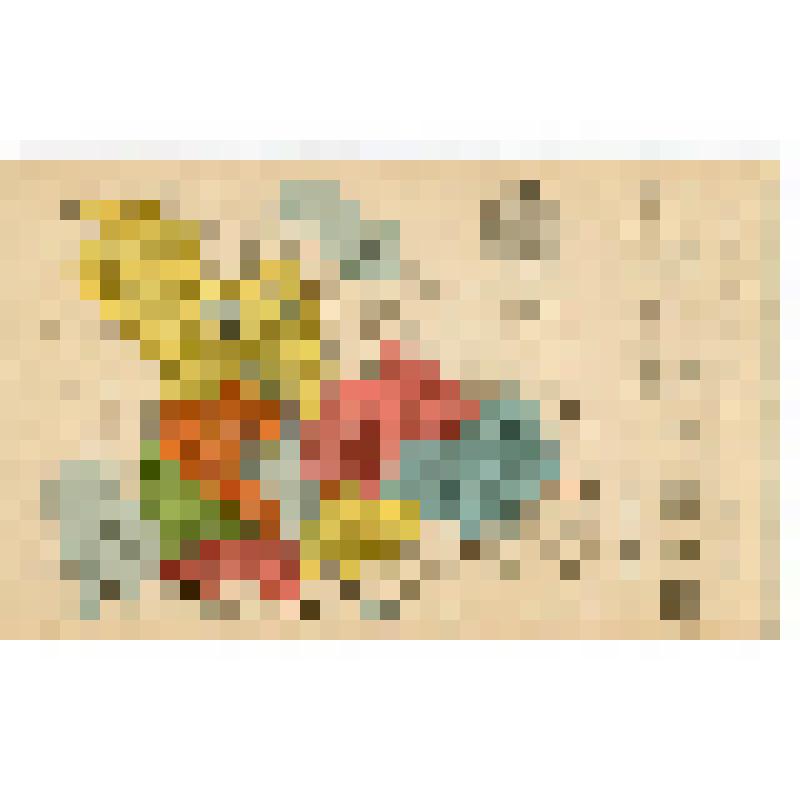 Открытка. Олонецкая губерния. Карта