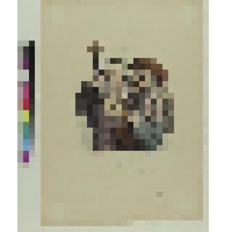 Наказание, 1824, литография