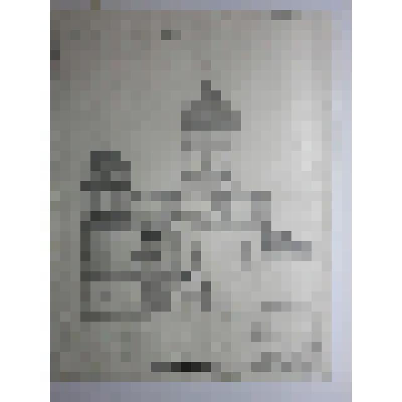 Собор Бориса и Глеба. Борисоглебский монастырь. XV-XIXвв. до 1537, паперть и кол-ня ХVII в. г.Дмитров. Борисоглебский монастырь. Собор Бориса и Глеба. Южный фасад. Историко-стилистическая картограмма. Масштаб 1:50