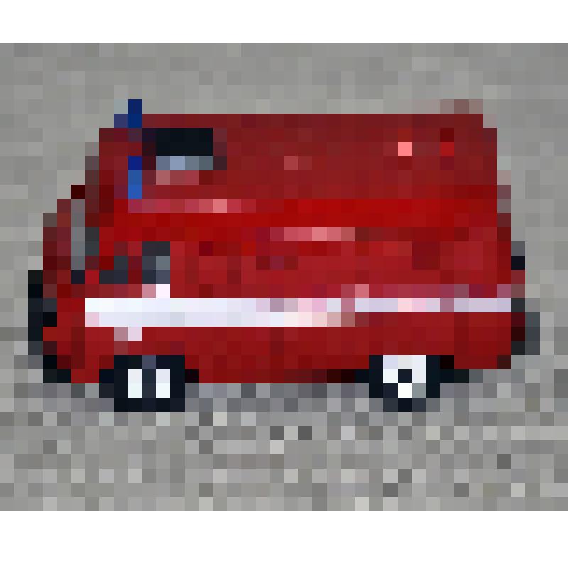 Модель коллекционная масштабная. УАЗ 3962 № 02 микроавтобус - автомобиль повышенной проходимости "Пожарная часть". Масштаб 1:43