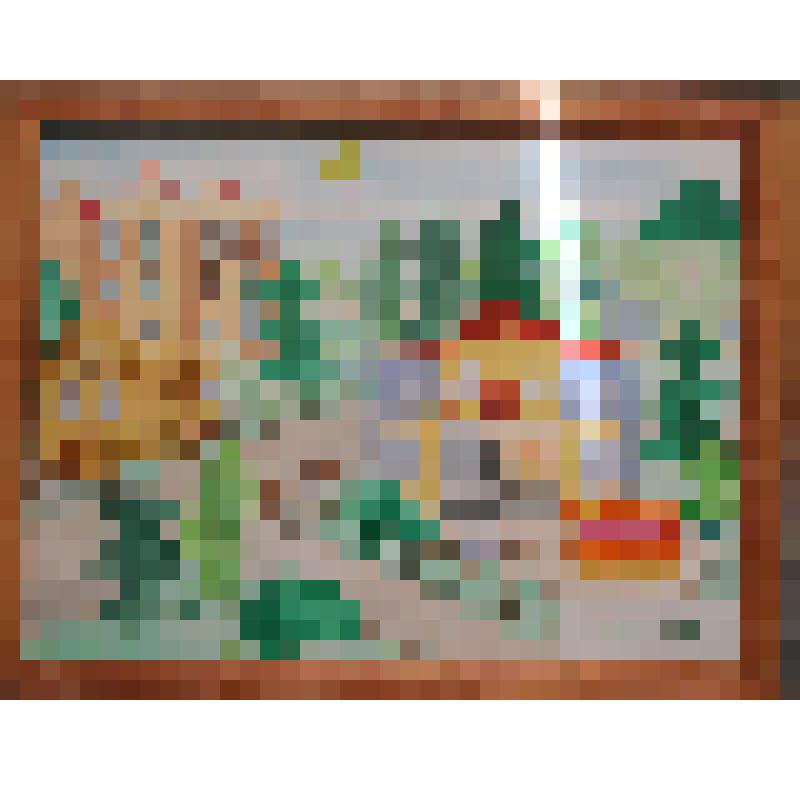 Панно "Лесная поляна" глазами детей 5-6 лет"