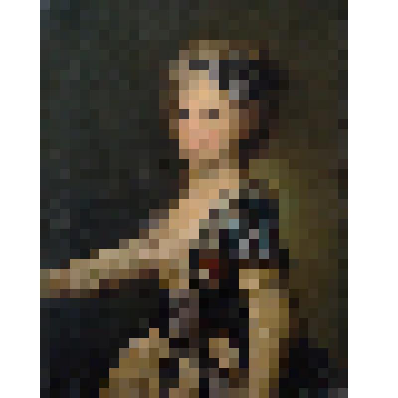 "Портрет великой княжны Елены Павловны (1784-1803) в детстве "