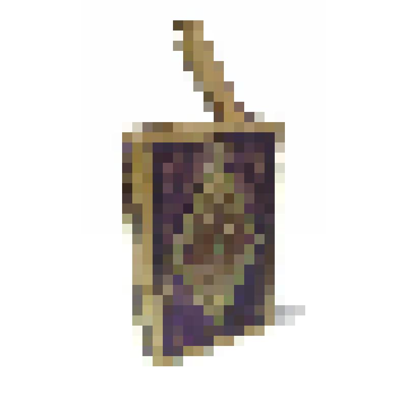 Портсигар деревянный с инкрустацией соломкой