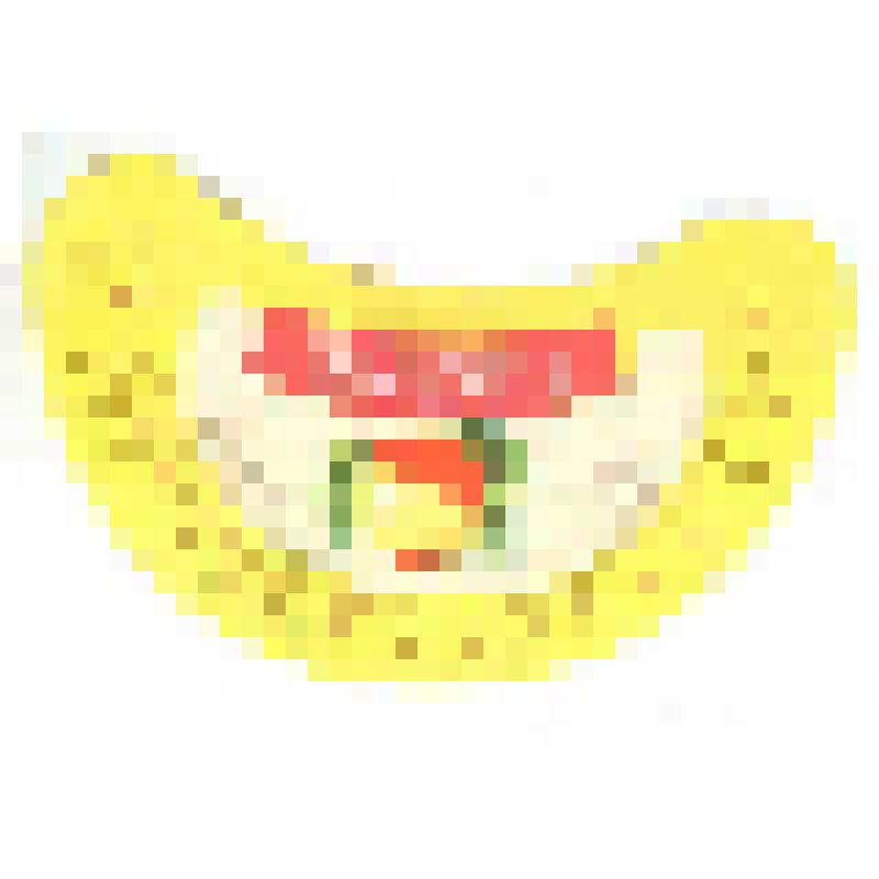 Кольеретка-этикетка горловая к напитку «Яблоко» производства Саратовского пиво-безалкогольного завода, из коллекции кольереток – этикеток горловых к безалкогольным напиткам