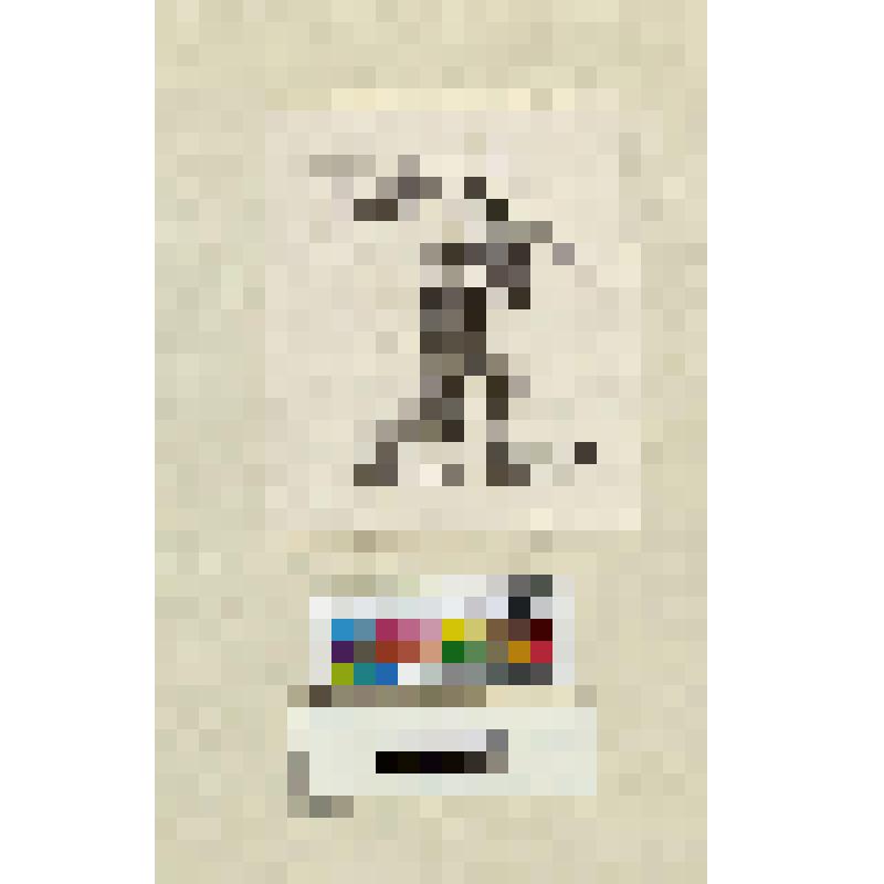 Парень в шлепанцах и в расстегнутой блузке шагает по поляне засунув руку в мешок висящий на поясе и с веткой на плече