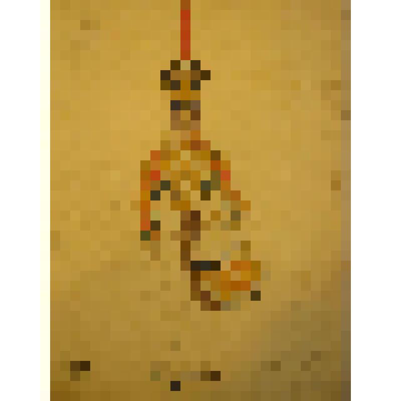 Эскиз мужского костюма. Военный-барабанщик. "Пиковая дама" (Режиссёр И.Н. Просторов. Постановка 1934 г.). Азербайджан, Баку. Государственный театр оперы и балета им. М.Ф. Ахундова