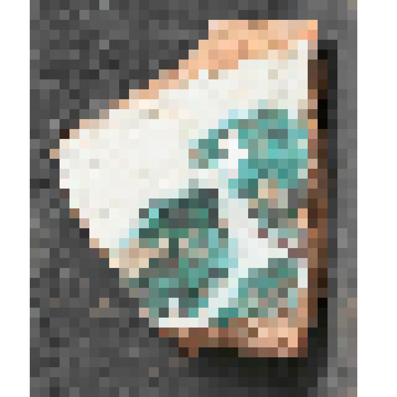 Изразец печной стенной расписной. Фрагмент