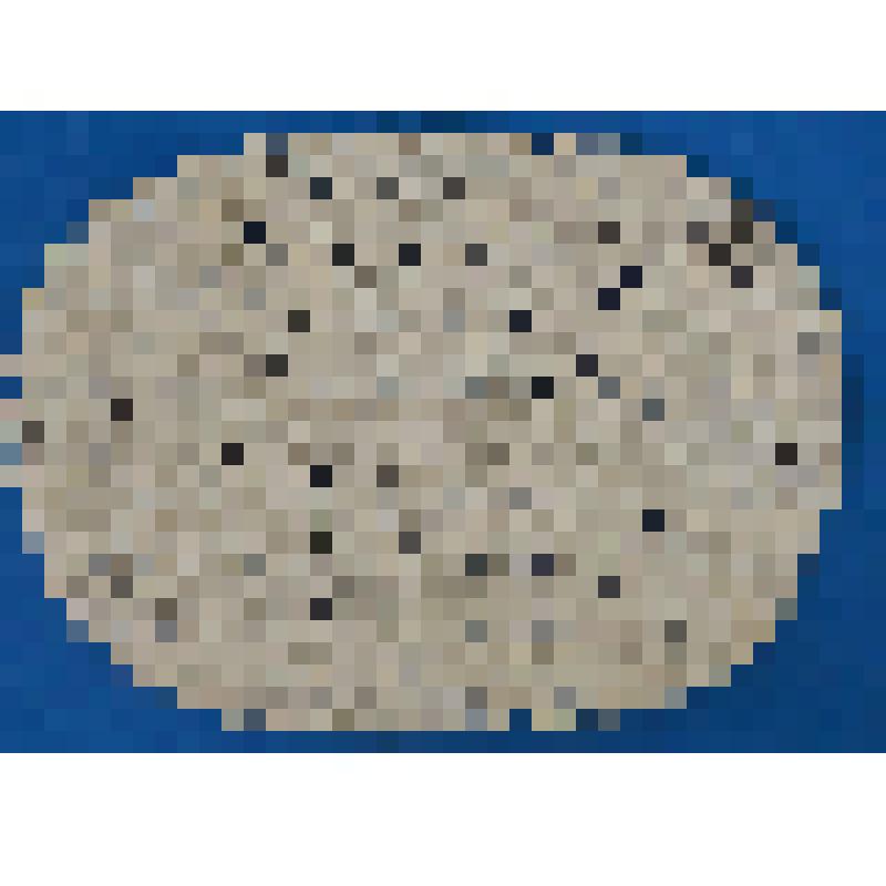 Салфетка вязанная из х/б ниток бежевого цвета