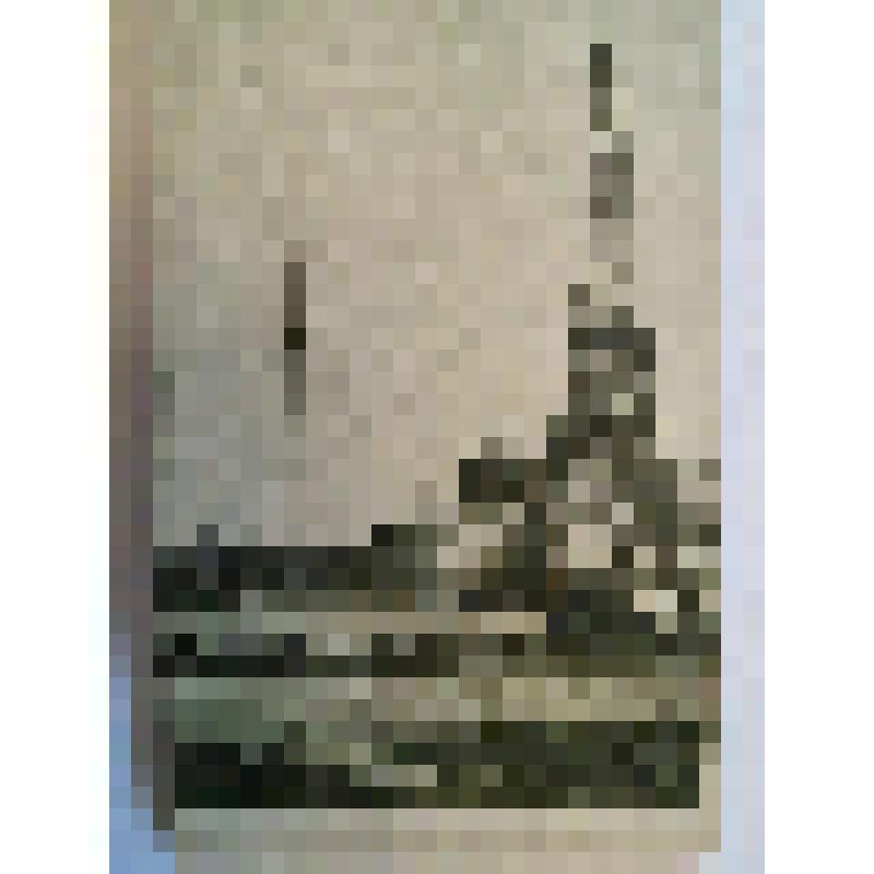 Радио-башня инженера Шухова, ул. Шаболовка. 1930-е гг. г. Москва. Радиостанция им. Моссовета (Шаболовка, 53). Из серии. Общий вид. Издание Московского Коммунального Хозяйства. Фабрика "ГОЗНАК", Москва