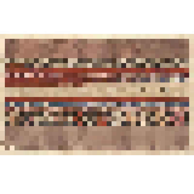 Зарисовка конца полотенца. Из альбома "Сбор материала по народным художественным промыслам в г. Вологде и Тотьме. Ткачество и набойка"