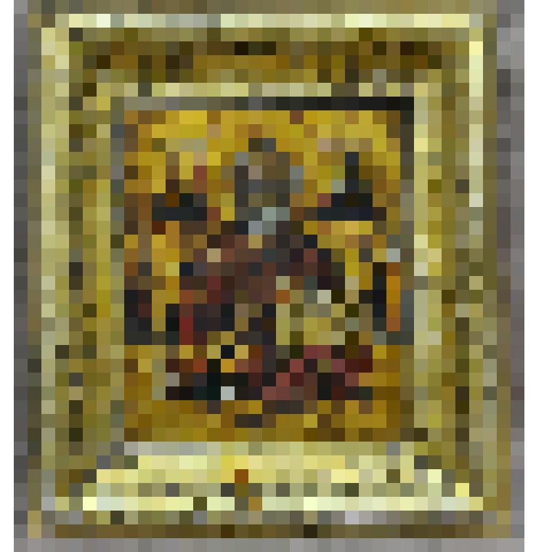 Икона «Николай Чудотворец» с предстоящими святыми на полях (Св. Аристарх и Св.Мария Магдалина)