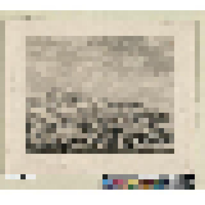 Историческая сцена. Осада Лиона 9 октября 1793 г. (17 Вендемьера 2 года). "Siege et prise de la ville de Lyon. An 2 de la Republique"