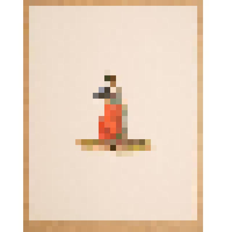 Репродукция "St. Gall". Из набора "Schweizer trachten" (Швейцарский костюм) экземпляр № 484