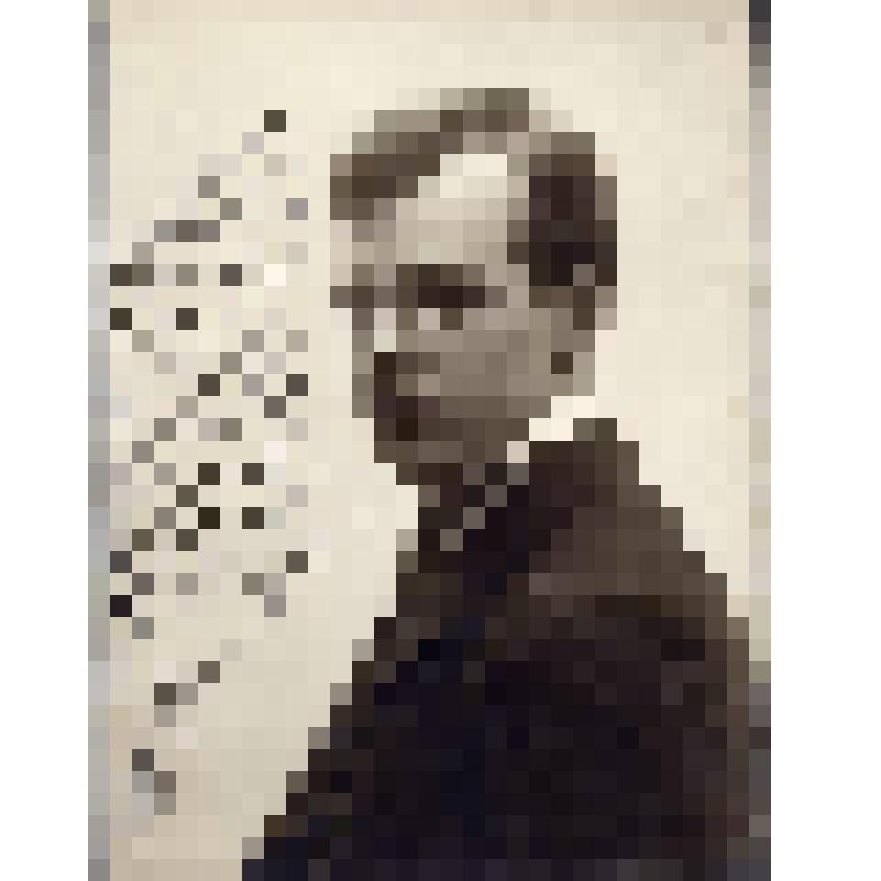 Фотография черно-белая на подложке. Н.А.Малько, дирижер (с дарственной надписью В.Г.Вальтеру)