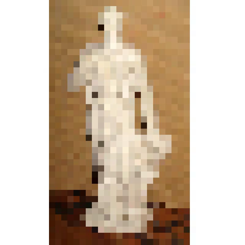 Эскиз женской фигуры для оформления Ленинской библиотеки