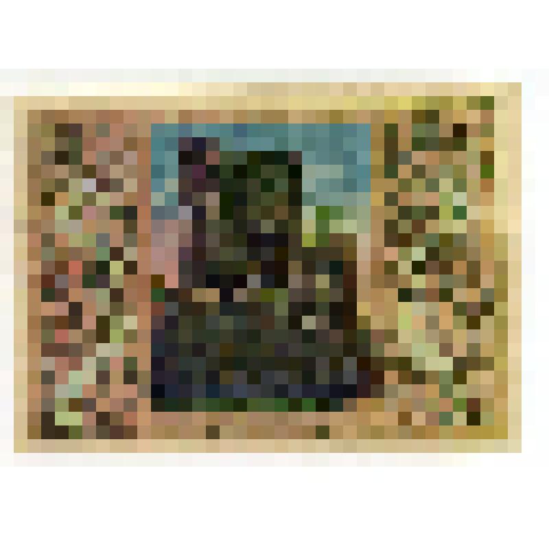 Бумажный денежный знак. Нотгельд коммуны Штекленберг. Развалины замка Лауэнбург. 25 пфеннигов. Германский Рейх (Веймарская республика)