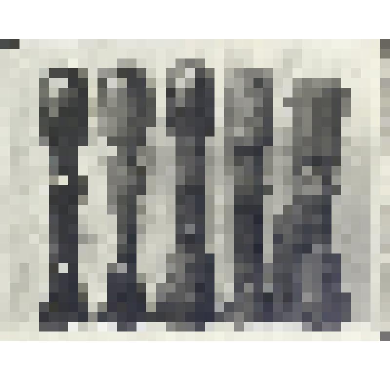 Негатив на стеклянном носителе. Ножки кровати - стадии изготовления. Индийцы, сикхи