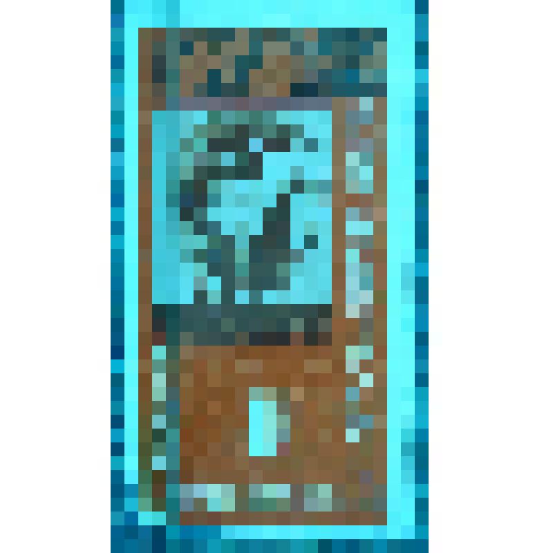 Марка почтовая. «Святой Тодор Стратилат». Керамическая икона X в., Преслав. 1974 г. Болгария. Номинал - 1 ст