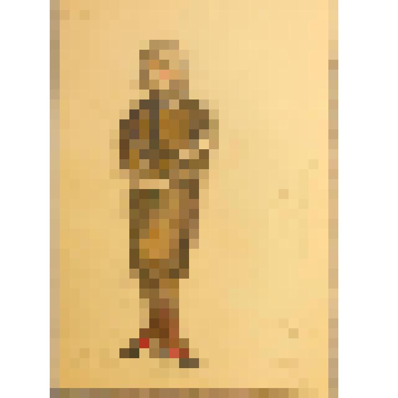 Эскиз костюма. "Голутвин". "Не все коту масленица" (Режиссер А. М. Лобанов). Москва, Московский театр Сатиры