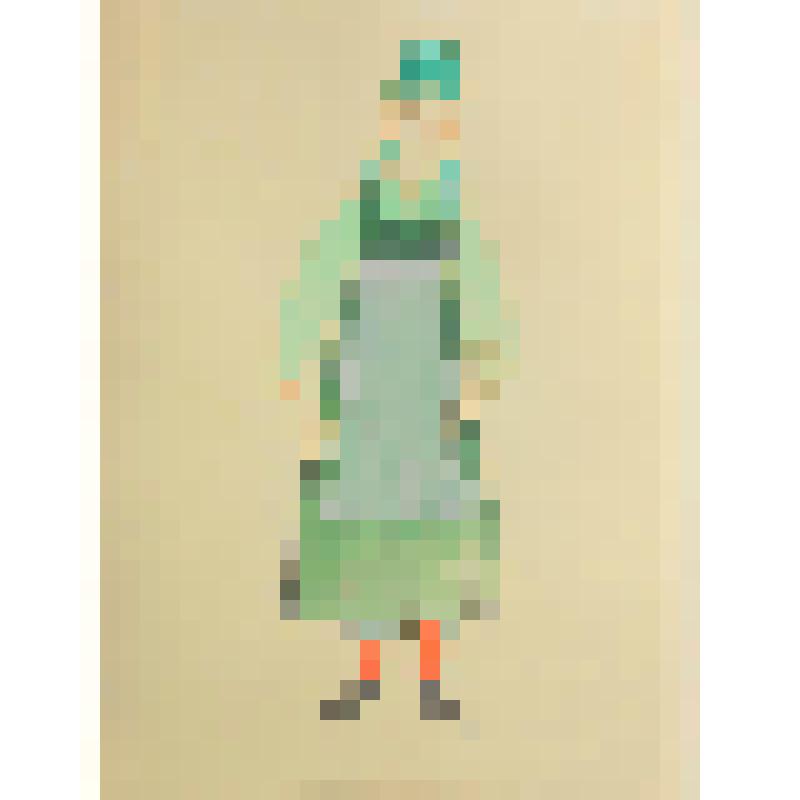 Эскиз костюма. "Дуняша". "Женитьба (Совершенно невероятное событие)". Москва, Центральный детский театр (ЦДТ)