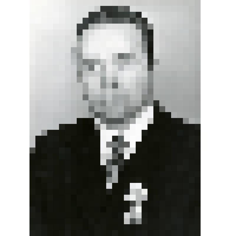 Фотография ч/б. Сорокин Ю.И., работник объекта №45