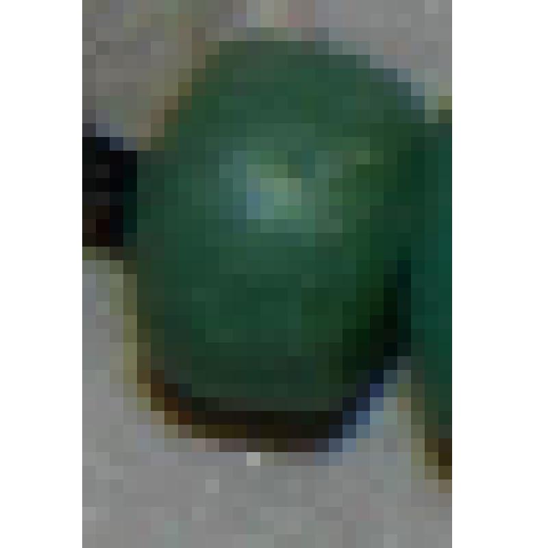 Бисер зеленый круглый уплощенный, №101 в низке