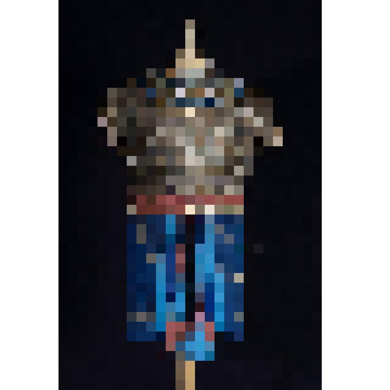 Деталь костюма Г.М. Нэлеппа к партии Радамеса. Воротник. "Аида". Верди Дж.; 1951, реж. Покровский Б.А., худ. Старженецкая Т.Г