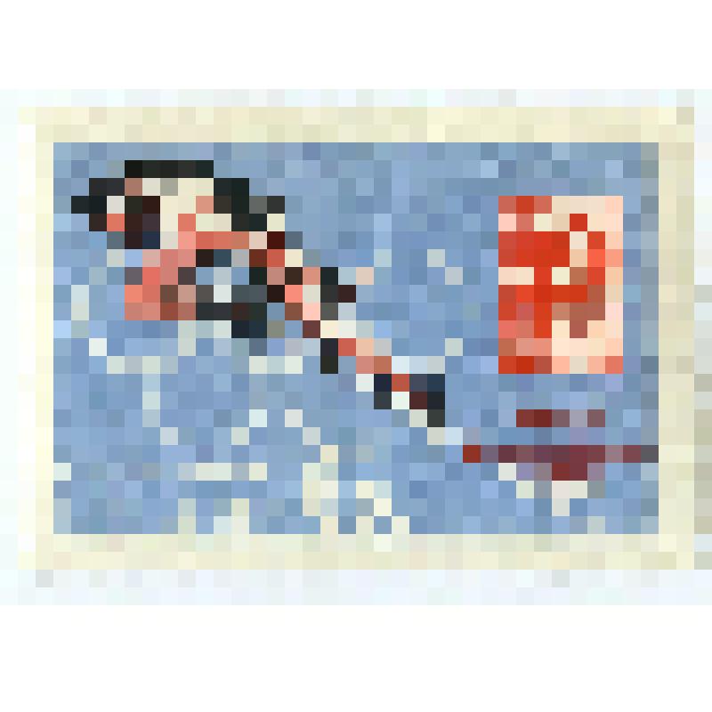 Марка почтовая. "XVIII Олимпийские игры в Токио. Прыжки в высоту". 6 копеек