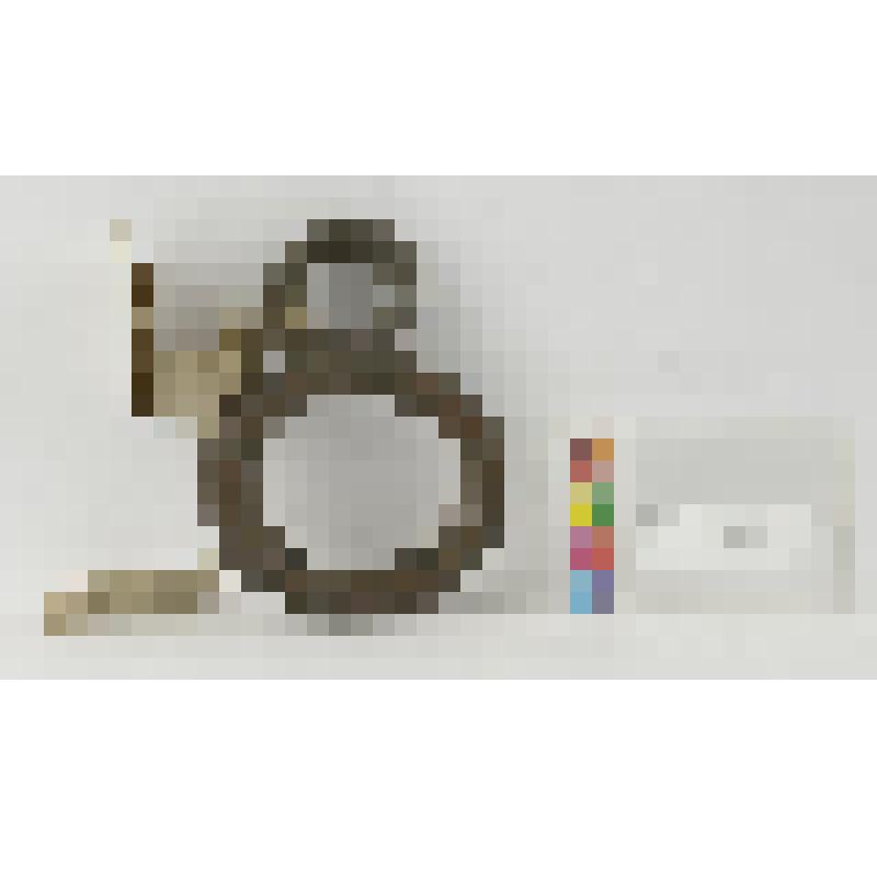 Двойное кольцо медное, состоящее из большого и смежного с ним малого