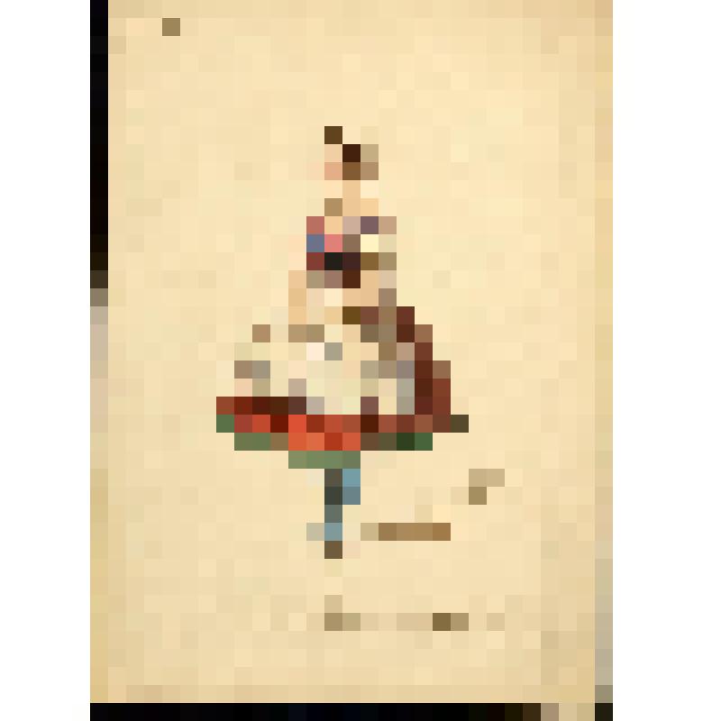 Эскиз женского костюма. Крестьянка. Кантон Глару. "Королева льдов" (Хореография М. И. Петипа). Санкт-Петербург, Императорский Мариинский театр